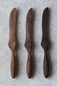<b>Disposable</b> Wooden Knife Sustainable Birchwood Utensils for <b>BBQ</b> Camping and Travel Use - Product Image 4