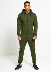 Ensemble de survêtement slim fit pour homme, sweat-shirt et pantalon de jogging, nouveau modèle vert - Product Image 3