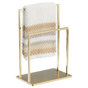 Porte-serviettes réglable en acier inoxydable, support de sol pour salle de bain avec plusieurs barres pour sécher les serviettes - Product Image 6