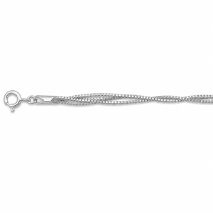 925 Sterling Silver Multi Strand Flower <b>Anklet</b> High Polish Minimalist Women Jewelry Daily Wear Beach Party Gift Adjustable Chain - Product Image 2