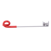 Aislador de Cerca Eléctrica de 450 mm con Diseño de Cola de Cabra y Clavo Galvanizado para Cercas de Caballos, Ganado y Animales