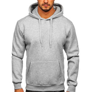 เสื้อฮู้ดดี้ผู้ชายคุณภาพพรีเมียม ผ้าฝ้าย 100% ระบายอากาศได้ดี แขนเสื้อน้ำหนักเบา แห้งเร็ว ดีไซน์กระเป๋า  ทรงปกติ รับผลิตแบบ OEM - Product Image 2