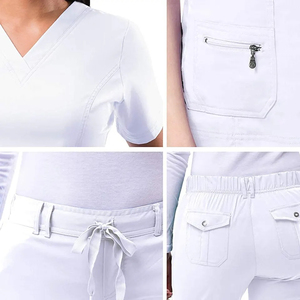 2026 Scrub Sets Medical Scrubs Nursing Hospital Uniforms Canvas Fabric Breathable Comfortable Uniforms - Product Image 3