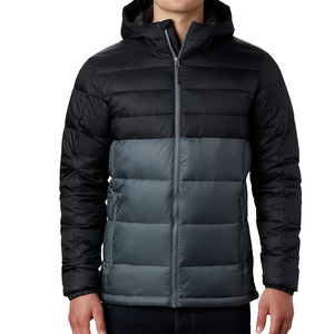 Men's puffer Jackets polyester padded <b>Lined</b> Lightweight <b>Coats</b> with Front Pockets Water Resistant Outdoor wear OEM - Product Image 1
