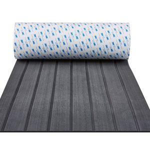 Tappeto Nautico Antiscivolo in Schiuma EVA Scanalata per Barche 94.5"x17.7" Autoadesivo 11.6 Piedi Quadrati per Yacht e Imbarcazioni" - Product Image 4