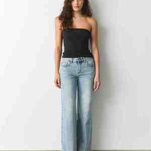 NANJU INTERNATIONAL 2026 Top Corto Tubo Sólido para Mujer, Sexy y de Moda, sin Cuello, con Escote Asimétrico, para Verano, Playa, Casual - Product Image 5