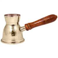 Ensemble à café turc vintage en bronze martelé, comprenant une cafetière Cezve Ibrik, des tasses à expresso et un plateau de service, pour un service de café arabe traditionnel