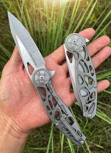 Navaja <span class=keywords><strong>Plegable</strong></span> EDC <span class=keywords><strong>de</strong></span> Alta Dureza con Mango <span class=keywords><strong>de</strong></span> Aleación <span class=keywords><strong>de</strong></span> Titanio y Acero M390 <span class=keywords><strong>de</strong></span> Primera Calidad, OEM, para Campamento, Bolsillo, <span class=keywords><strong>Caza</strong></span>, Supervivencia al Aire Libre - Product Image 6