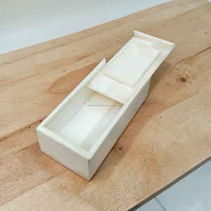 Estuche para Agujas Hecho a Mano con Hueso de Búfalo Blanco, Ecológico, Caja Deslizante Decorativa para Almacenamiento a Precio Económico - Product Image 6