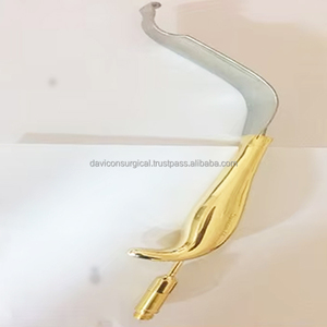 LEVASSEUR MERRILL RETRACTOR EXTRAORAL SIG.25.5CM/FO,9.5MM/16MM, LAME CONCAVE ENTIÈREMENT COUDE TIP - Product Image 3