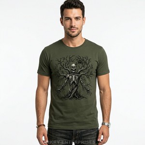 Camisetas Personalizadas para Hombre, Diseño Gráfico Glitch Tech Zombie, Tela de Algodón, Ropa Urbana, Camisetas para Hombre, Suministro Directo del Fabricante - Product Image 5