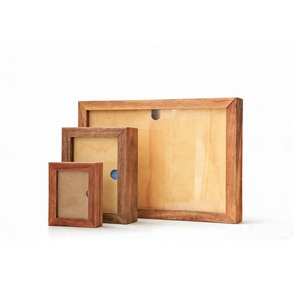Good Quality Natural Real Wood Picture <b>Frame</b> Sample Kit for Home or Office and Gallery Display Available at Factory Price - Product Image 1