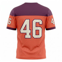 Maillot de football américain personnalisé pour homme, short 100% polyester respirant, léger, vêtements de sport athlétiques, coupe confortable, entraînement