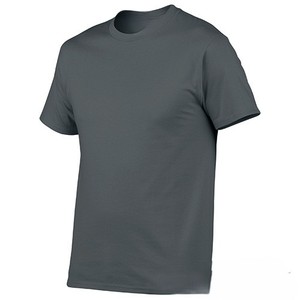 เสื้อยืดคอกลมแบบพิเศษ 150 กรัม ปักโลโก้ตามแบบ OEM สีพื้น แขนสั้น ผ้าฝ้าย 100% ระบายอากาศได้ดี - Product Image 3