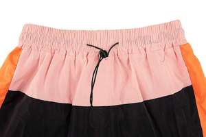 Ensemble short coupe-vent et haut à épaules dénudées pour femme, couleur unie, deux pièces, léger, coupe régulière, séchage rapide, respirant, à mémoire de forme - Product Image 6