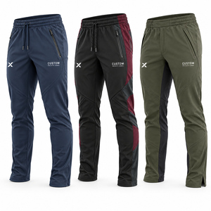 Pantalones de Entrenamiento para Hombre - Azul Marino, Verde Oliva, Negro y Seis Otros Colores - Fabricante de Ropa Deportiva y para Actividades al Aire Libre - Product Image 3