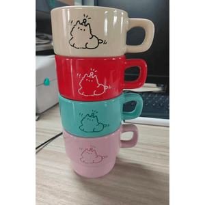 Tasses à café personnalisées avec logo imprimé, en céramique, 11-12 oz, sublimation, pour cadeaux d'entreprise, vaisselle de voyage, faible MOQ - Product Image 6