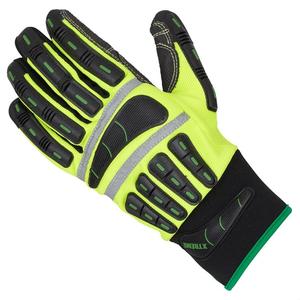 Gants anti-choc ISONZ Leather Zone TPR, modèle ISONZ-210-4, pour les travailleurs de l'industrie pétrolière et gazière - résistants aux coupures et aux chocs, 10 pouces - Product Image 3