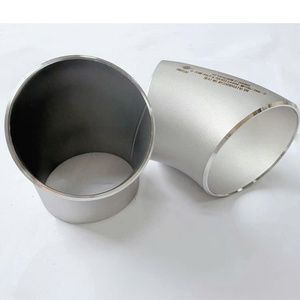 Raccord coudé à long rayon de 45 degrés en acier inoxydable Vietnam ASME B16.9A SA403 304 304L 316 316L pour soudure - Product Image 1