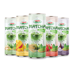 Nuevo Producto: Leche Entera en Polvo, Matcha Latte con Sabor a Mango, 320 ml, Bebidas de Té Matcha Enlatadas, Certificación HALAL, Marca Privada, OEM, ODM - Product Image 5