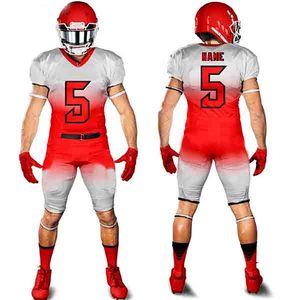 New Arrival Unisex American Football Uniform with Short Sleeve Lightweight Unique Color High Quality with Reasonable Price - Product Image 4