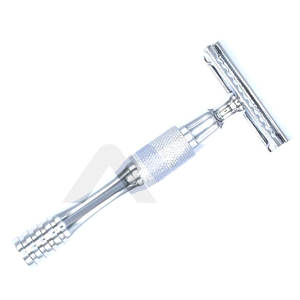 Maquinillas de Afeitar de Doble Filo con Acabado Cromado Premium, Material de Calidad Superior, Experiencia de Afeitado Suave - Product Image 1