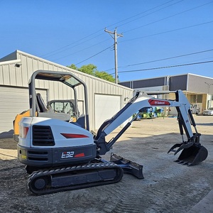 Mini-excavatrice Bobcat E32 avec une masse opérationnelle de 3,5 tonnes, composants moteur de 4 tonnes de qualité originale, bon prix - Product Image 1