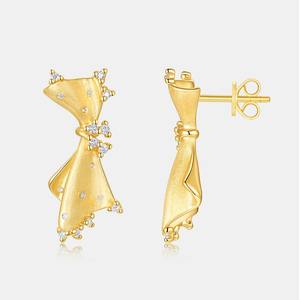 Wholesale Supply Luxury Moissanite Diamond Drop Earrings 925 <b>Sterling</b> <b>Silver</b> Wedding Anniversary Jewelry Gift Available For Sale - Product Image 3