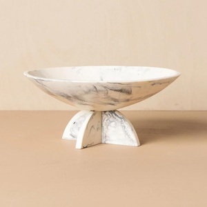 Frutero de Resina de Diseño Moderno, Tazón Decorativo de Resina Ámbar para Servir, Centro de Mesa, Utensilios de Cocina, Tazones de Resina para Ensalada - Product Image 6