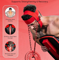 Harnais de Tête Réglable Robuste 2026 – Accessoire d'Équipement de Fitness pour Musculation, Exercice de Force et Protection lors de la Musculation