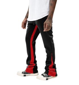 Pantalon de jogging ample et évasé pour homme, 100 % coton, style hip-hop, haute qualité, tendance streetwear 2026 - Product Image 4