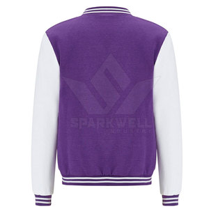Everyday Style Men Letterman Jacket Front Soft Fabric Casual Design Breathable Eco-Friendly for Streetwear Fashion Comfortable - Product Image 2