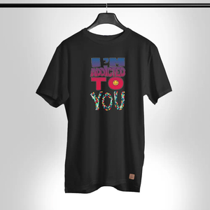 Men's <b>Black</b> Regular Sleeve T-<b>Shirt</b> O-Neck Casual Jersey Knit Regular Fit 100% Cotton Breathable Quick Dry <b>Silk</b> Screen Printed - Product Image 1