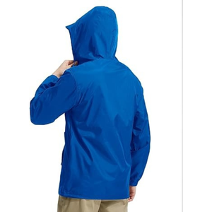 Customized Lightweight Breathable Waterproof Windbreaker for <b>Men</b> New Design Outdoor Rain <b>Jacket</b> Series - Product Image 3