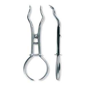 Pinzas de dique de goma manuales de acero inoxidable Surgimpex, tipo Ainsworth, para perforación, herramienta ergonómica para laboratorio dental y ortodoncia - Product Image 6