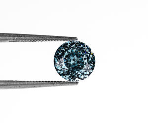 Diamante de laboratorio azul real de 1.25 CT, corte portugués, precio de fábrica, listo para enviar, color azul, diamante de laboratorio de alta calidad para joyería - Product Image 1