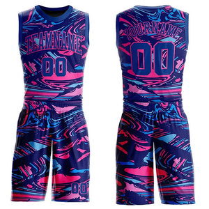 Ensemble de maillots de basket-ball personnalisés par sublimation, vente en gros, OEM, maillots d'équipe personnalisés, Spandex/Polyester, séchage rapide et respirant - Product Image 1