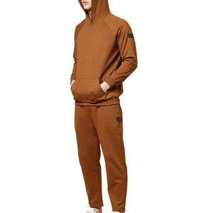 Conjuntos Deportivos Personalizados de Invierno para Hombre, Color Sólido, Ecológicos, 100% Poliéster, Ligeros, Transpirables, con Cordón Ajustable - Product Image 3