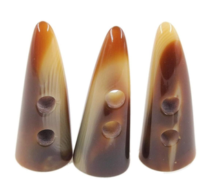 100% Natural Buffalo Ox Horn <b>Toggles</b> <b>Button</b> Sample Available High Quality Manufacture of India Horn Coat <b>Button</b> Best Selling - Product Image 2