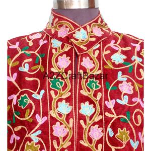 เสื้อแจ็คเก็ตผ้าฝ้ายปักลายอินเดียสำหรับผู้หญิง ฤดูใบไม้ผลิ/ฤดูใบไม้ร่วง/ฤดูหนาว เป็นมิตรกับสิ่งแวดล้อม ระบายอากาศได้ดี แห้งเร็ว แขนยาว ความยาวปกติ - Product Image 3