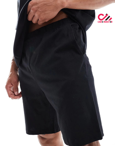 ชุดเซ็ตเสื้อผ้าผู้ชายลายพิมพ์แฟชั่นใหม่สำหรับฤดูร้อน 2 ชิ้น ดีไซน์ใหม่ สวมใส่สบาย ผ้าฝ้ายระบายอากาศ ชุดเซ็ตเสื้อและกางเกงขาสั้นลายพิมพ์สำหรับผู้ชาย - Product Image 4