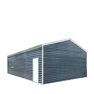 Remise de garage en métal 26 'X 30' Portes doubles avant de 9 'de haut Pic de 14' 780 pieds carrés Série 900 Double paroi Garantie limitée de 12 ans - Product Image 6