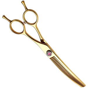 Ciseaux professionnels en acier inoxydable pour la coupe et l'éclaircissement des cheveux, ciseaux de barbier, ciseaux de coiffeur, ciseaux de toilettage pour animaux - Product Image 5
