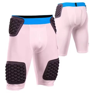 Pantalon rembourré de football américain haute performance 100 % polyester, écologique, respirant, léger, avec design anti-humidité pour - Product Image 4