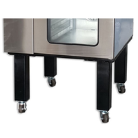 Nouveau four à convection industriel portable en acier inoxydable à 8 plateaux avec commande numérique pour boulangerie et transformation des noix
