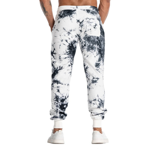 Pantalones de chándal de algodón 100% de secado rápido con cintura elástica media y bolsillos sueltos para hombre, venta al por mayor - Product Image 4