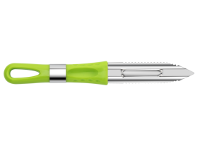 Couteau à éplucher en forme d'anneau, lame en acier inoxydable, outil d'épluchage de précision, poignée en plastique ambidextre, design durable, polyvalent pour la cuisine - Product Image 5