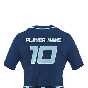 Maillot de baseball personnalisé pour homme, uniforme cousu sur mesure, vêtement décontracté, anti-plis, respirant et confortable - Product Image 6