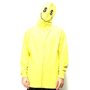 Sudadera con capucha para hombre 2026, de moda, casual, transpirable, con cremallera completa, de alta calidad, precio razonable, teñido liso, 100% algodón para primavera - Product Image 2