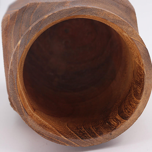 Jarrón Decorativo de Madera para el Hogar, 100% Natural, Ligero, Personalizable, Clásico, para Pascua, Año Nuevo Indio, MULTI CRAFT - Product Image 5